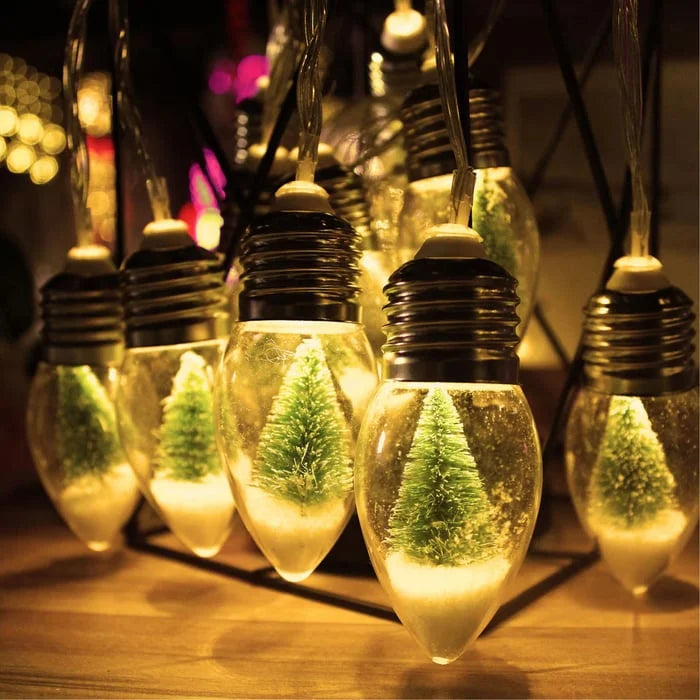 🎅Guirlandes lumineuses de Noël🎅 - 🎄Guirlandes à ampoules LED🎄