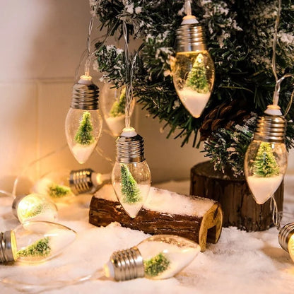 🎅Guirlandes lumineuses de Noël🎅 - 🎄Guirlandes à ampoules LED🎄