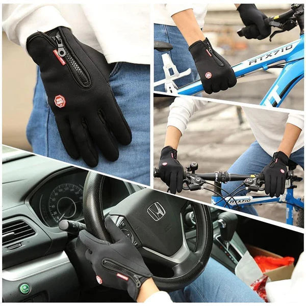 Gants d'hiver chauds, gants compatibles avec les écrans tactiles