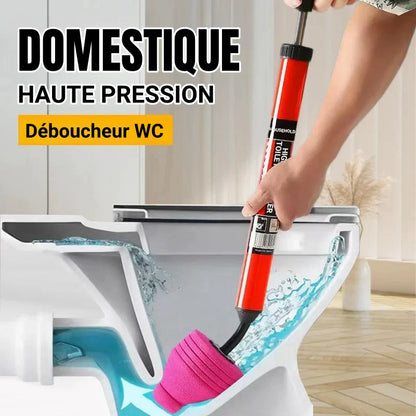 Déboucheur de toilettes haute pression pour usage domestique