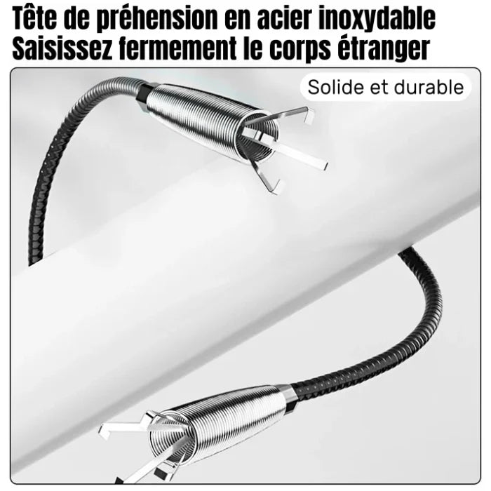 Version améliorée déboucheur de drainage à quatre griffes pour usage domestique