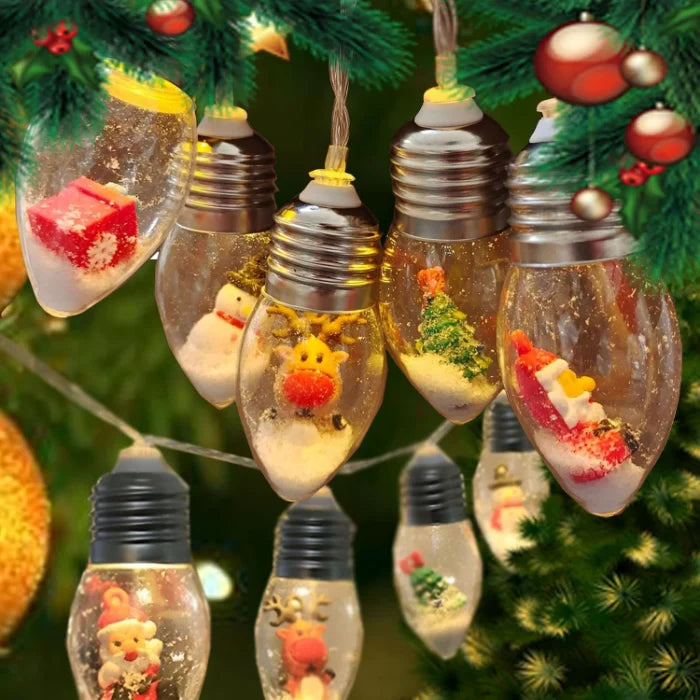 🎅Guirlandes lumineuses de Noël🎅 - 🎄Guirlandes à ampoules LED🎄