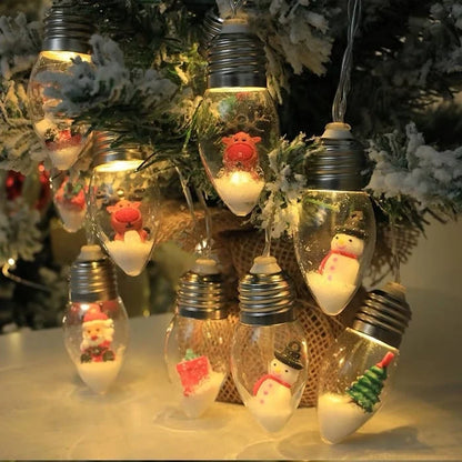 🎅Guirlandes lumineuses de Noël🎅 - 🎄Guirlandes à ampoules LED🎄