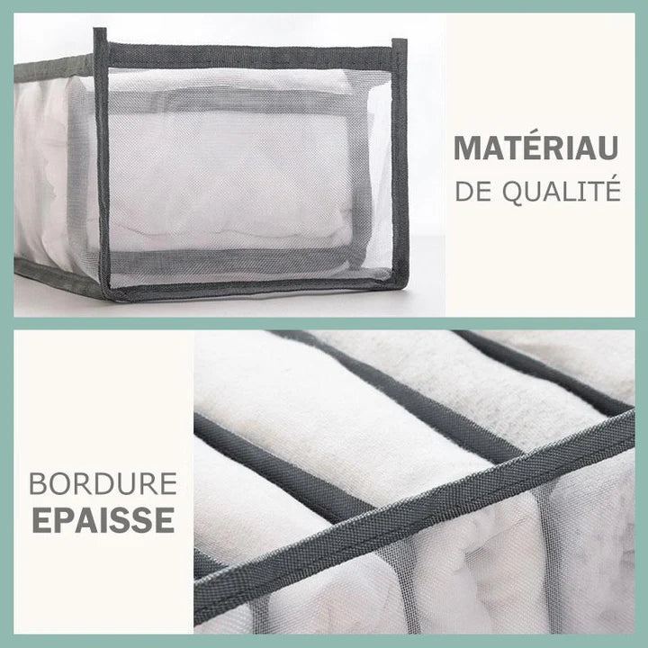 ORGANISATEUR DE VÊTEMENTS DE GARDE-ROBE (2PCS)