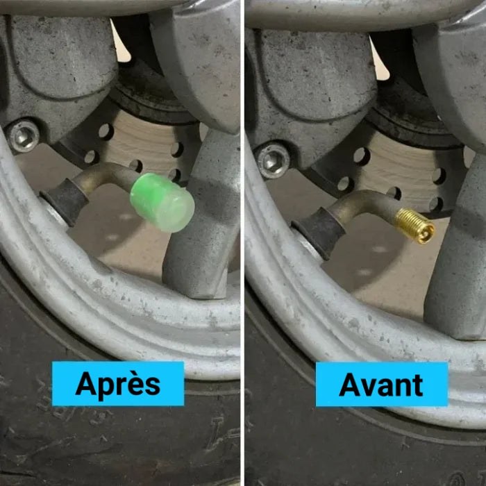 Bouchon de valve de pneu de voiture lumineux amélioré