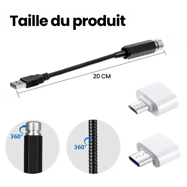 ❤Mini Projecteur LED Étoilé pour la Nuit