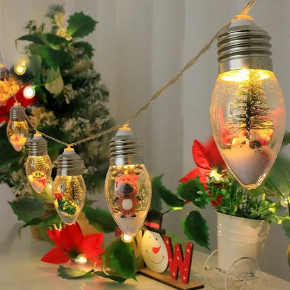 🎅Guirlandes lumineuses de Noël🎅 - 🎄Guirlandes à ampoules LED🎄