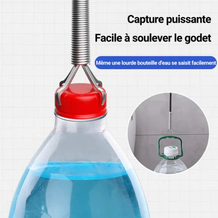 Version améliorée déboucheur de drainage à quatre griffes pour usage domestique