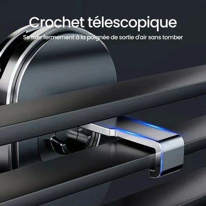 Support téléphone portable voiture réglable à 360°